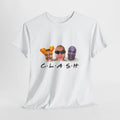 C.L.A.S.H White Heavy Cotton Classic Tee